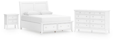 Paquete de dormitorio de 5 piezas