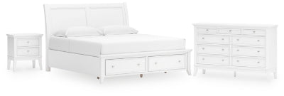 Paquete de dormitorio de 5 piezas