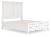 Trulani Queen Panel Storage Bed