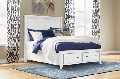 Trulani Queen Panel Storage Bed