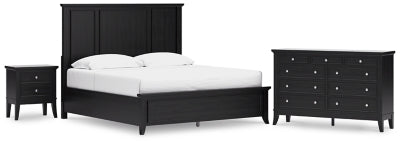 Paquete de dormitorio de 5 piezas