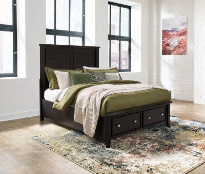 Bambori Queen Panel Storage Bed