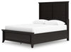 Cama Queen con paneles Bambori