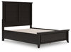 Cama Queen con paneles Bambori