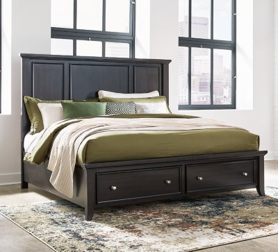 Bambori California King Panel Storage Bed