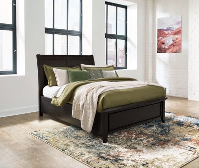 Bambori Queen Sleigh Bed