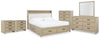 Paquete de dormitorio de 8 piezas