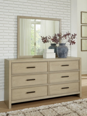 Calmoro Dresser and Mirror