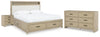 Paquete de dormitorio de 5 piezas