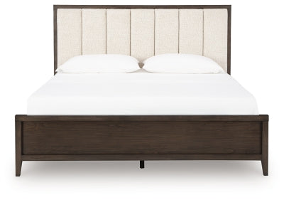 Westonfort King Upholstered Panel Bed
