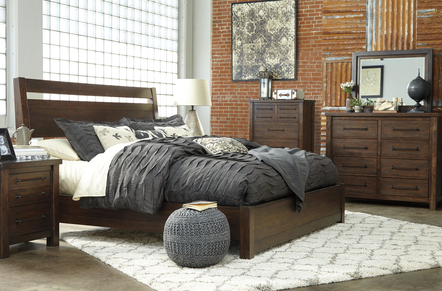 Cama Starmore King con paneles