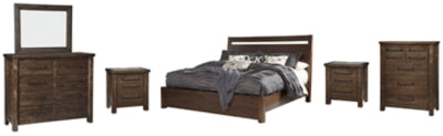 Paquete de dormitorio de 8 piezas