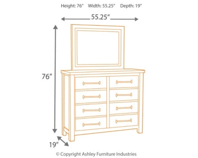 Paquete de dormitorio de 5 piezas