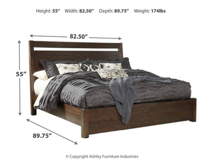 Cama Queen con paneles Starmore