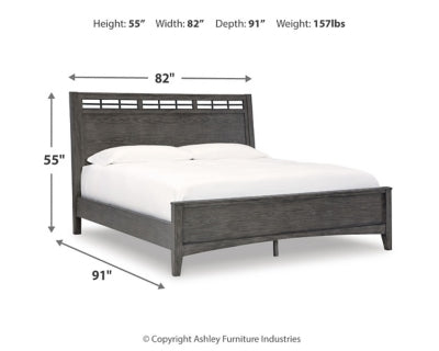Cama Montillan King con paneles