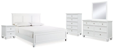 Paquete de dormitorio de 7 piezas