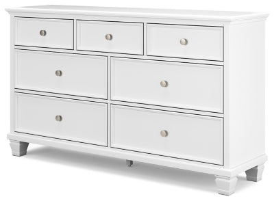 Fortman King Panel Bed, Dresser and 2 Nightstands