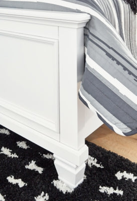 Cama doble con paneles Fortman