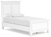 Cama doble con paneles Fortman