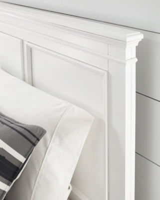Cama doble con paneles Fortman