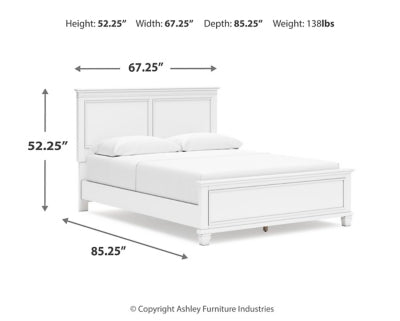 Cama con paneles Fortman Queen