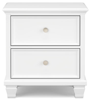 Fortman King Panel Bed, Dresser, Mirror and Nightstand