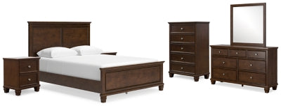 Paquete de dormitorio de 8 piezas