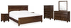 Paquete de dormitorio de 8 piezas