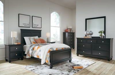 Lanolee Twin Panel Bed