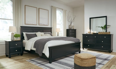 Lanolee King Panel Bed