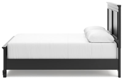 Lanolee Queen Panel Bed, Dresser, Mirror and Nightstand