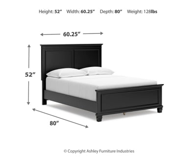 Lanolee Full Panel Bed