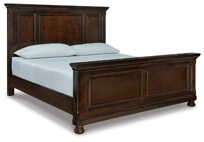 Porter California King Panel Bed, Dresser, Mirror and Chest