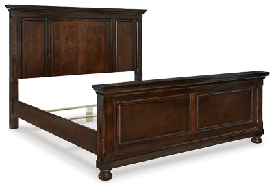 Porter California King Panel Bed, Dresser, Mirror and Chest
