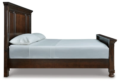 Porter California King Panel Bed, Dresser, Mirror and Chest