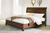 Cama con almacenamiento tipo trineo Trellington King