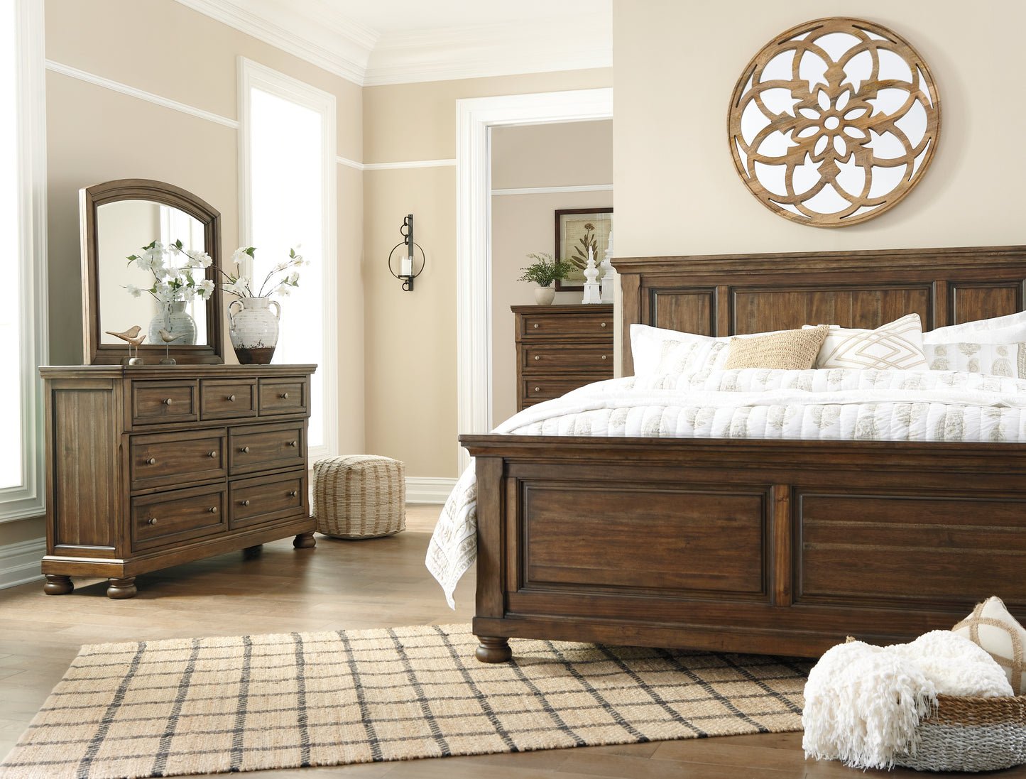 Cama con paneles Flynnter King