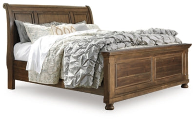 Cama tipo trineo Flynnter Queen
