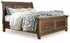 Cama tipo trineo Flynnter Queen