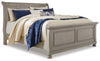 Cama de trineo Lettner Queen