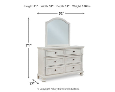 Robbinsdale Dresser and Mirror