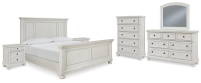 Paquete de dormitorio de 8 piezas