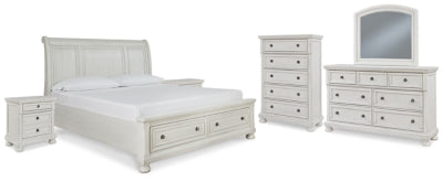 Paquete de dormitorio de 8 piezas