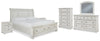 Paquete de dormitorio de 8 piezas