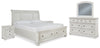 Paquete de dormitorio de 7 piezas