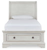 Cama con almacenamiento Robbinsdale Twin Sleigh
