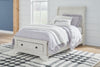 Cama con almacenamiento Robbinsdale Twin Sleigh