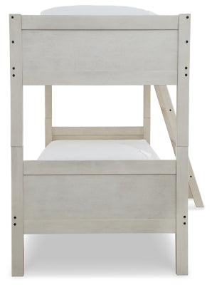Litera individual Robbinsdale con escalera