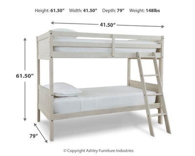 Litera individual Robbinsdale con escalera