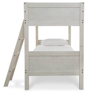 Litera individual Robbinsdale con escalera